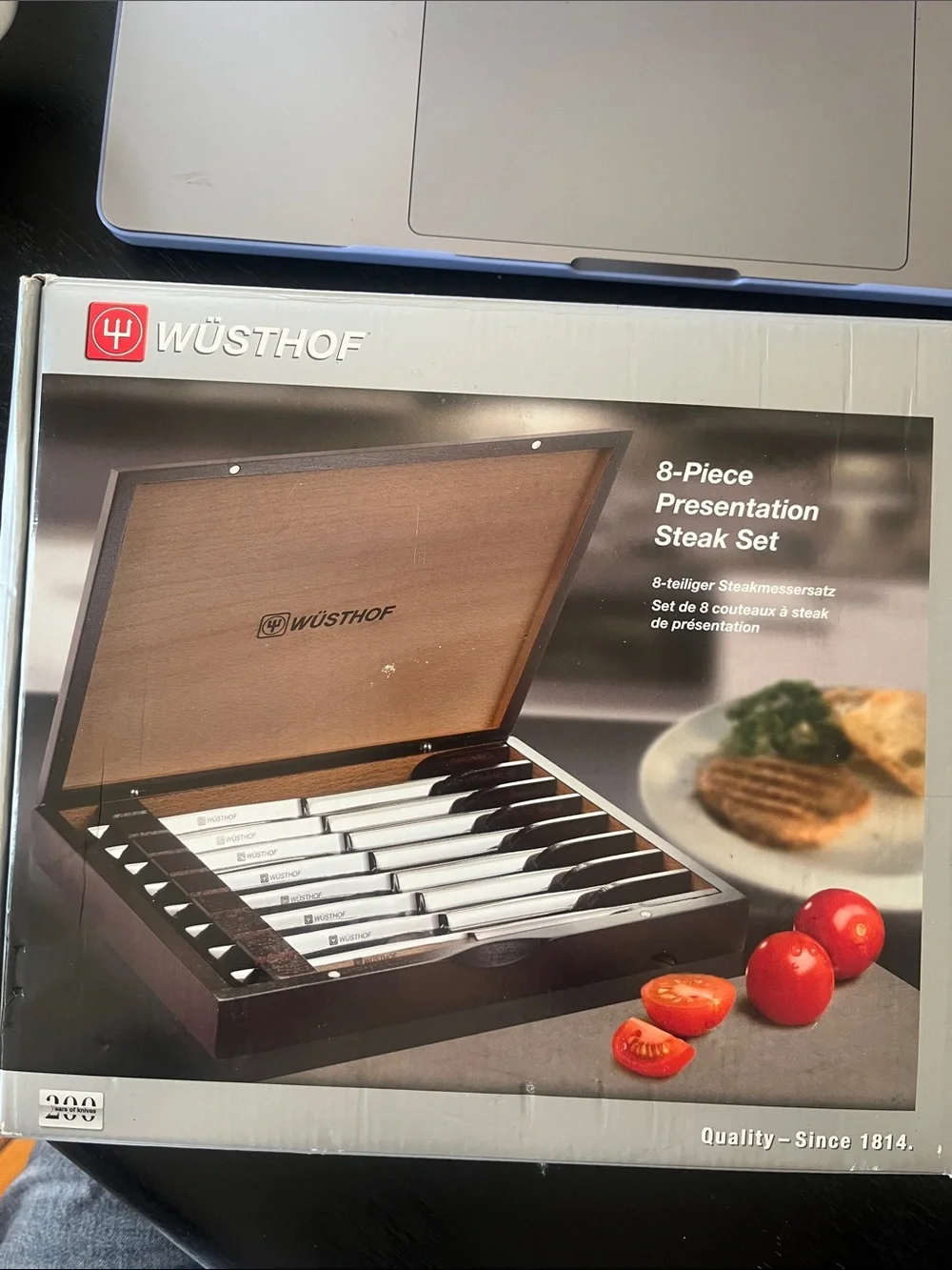 Wüsthof Stainless-Steel Steak Knives. Set of 8